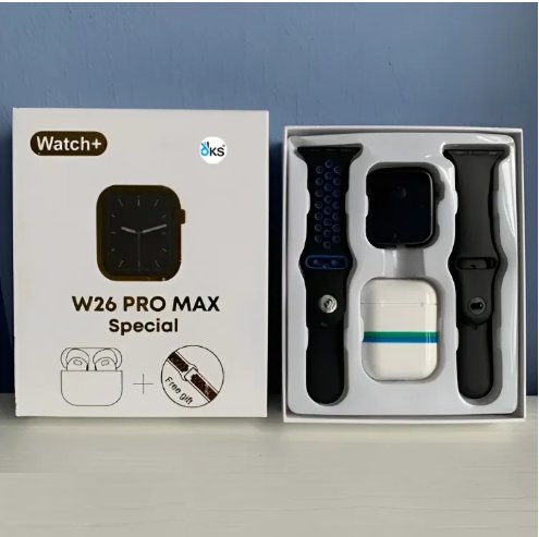 26 Pro Smart Watch with Fitness Tracker and HD Touchscreen